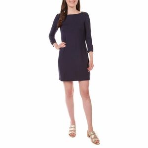 NWT Lilly Pullitzer UPF Sophie Dress Navy XL